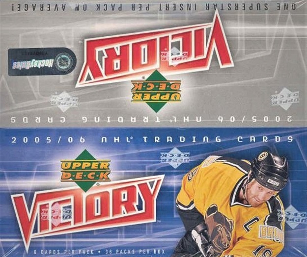 2005-06 Upper Deck Victory Hockey Hobby Box