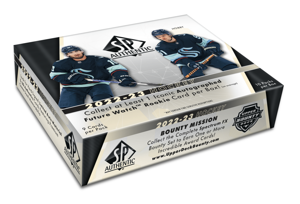 2022-23 Upper Deck SP Authentic Hockey Hobby 16-Box Case
