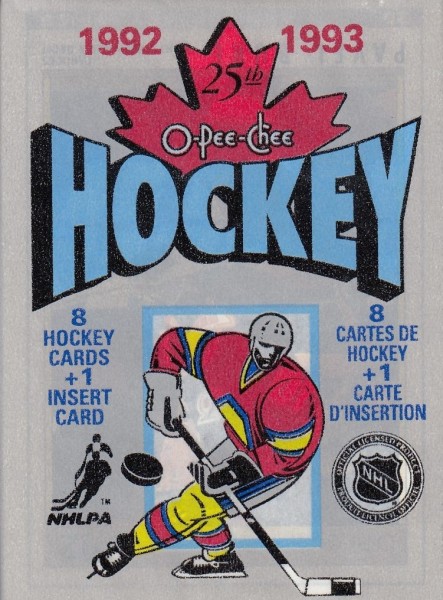 1992-93 O-Pee-Chee Hockey Hobby Balíček