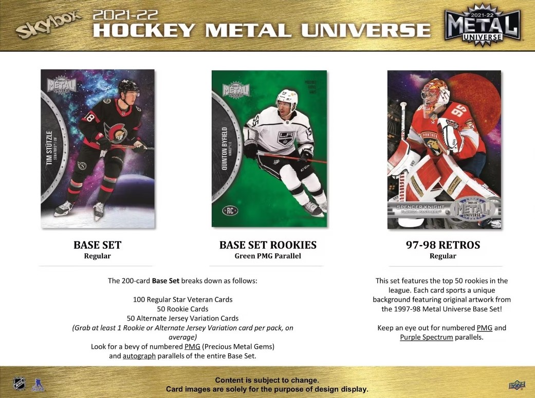 20-21 UD NHL Metal Universe Sky Box Hockey All-Star 164 Mitch Marner