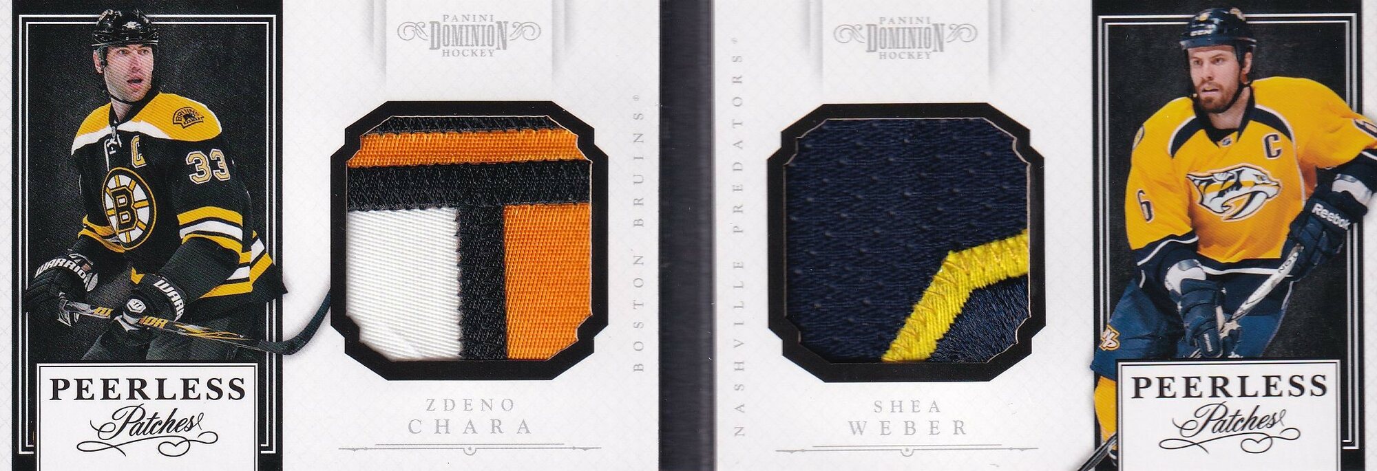 patch karta CHÁRA/WEBER 11-12 Dominion Peerless Patches /15