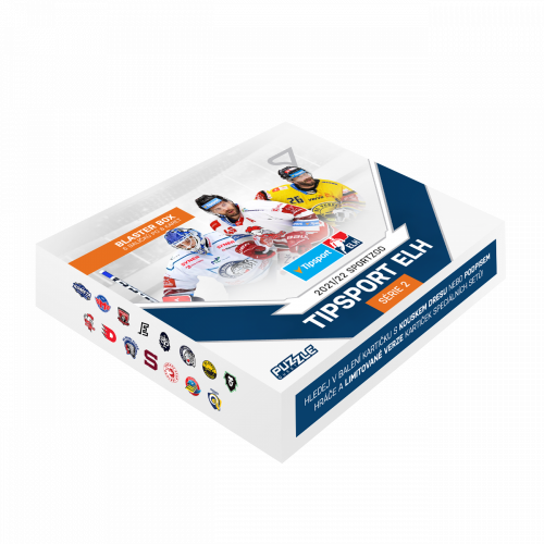 2021-22 SZ Tipsport ELH Series 2 Hockey Blaster Box