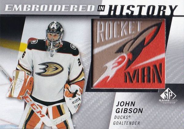 patch karta JOHN GIBSON 21-22 SPGU Embroidered in History číslo 38