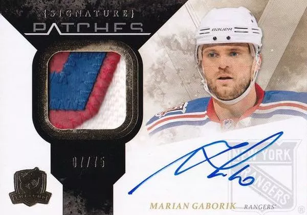 AUTO patch karta MARIAN GÁBORÍK 10-11 UD The CUP Signature Patches /75