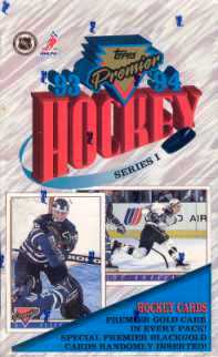 1993-94 Topps Premier Series 1 Hockey Hobby Box