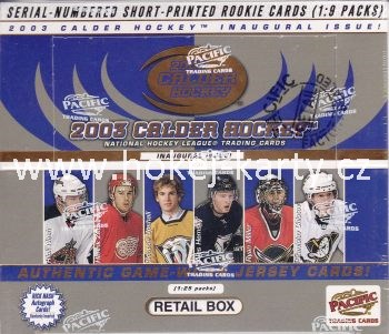 2002-03 Pacific Calder Hockey Retail Box