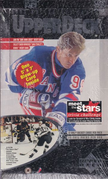 1996-97 Upper Deck Series 1 Hockey Retail Box