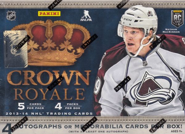 2013-14 PANINI Crown Royale Hockey Hobby Box