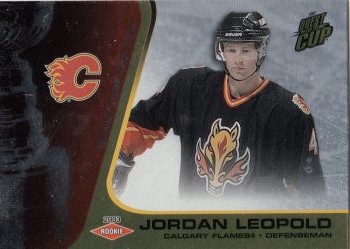 insert RC karta JORDAN LEOPOLD 02-03 Quest for the Cup Rookie /325