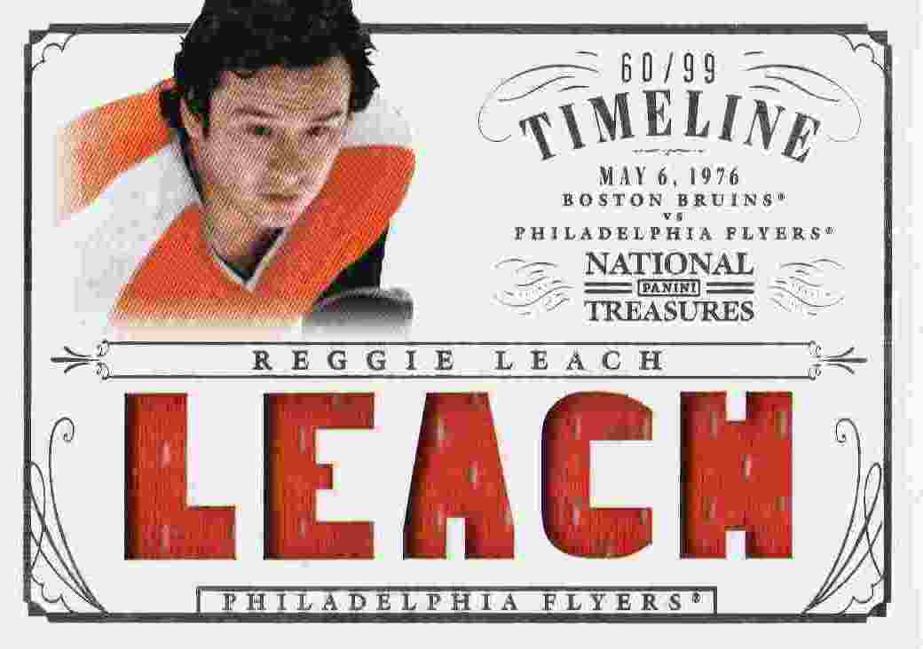 jersey karta REGGIE LEACH 13-14 National Treasures Timeline /99