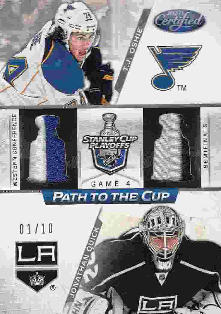 patch karta OSHIE/QUICK 12-13 Certified Path to the Cup /10