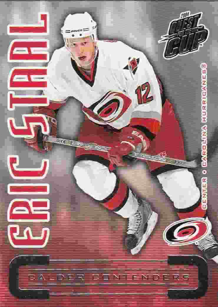 insert karta ERIC STAAL 03-04 Quest for the Cup Calder Contenders číslo 4