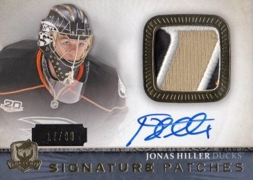 AUTO patch karta JONAS HILLER 13-14 UD The Cup Signature Patches /99