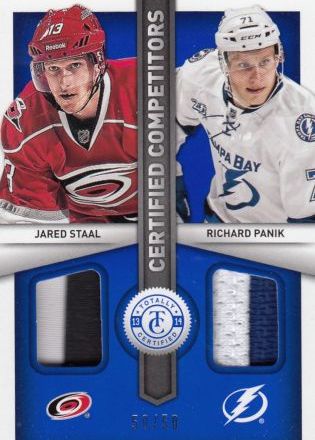 prime jersey karta STAAL/PÁNIK 13-14 Totally Certified Competitors /50
