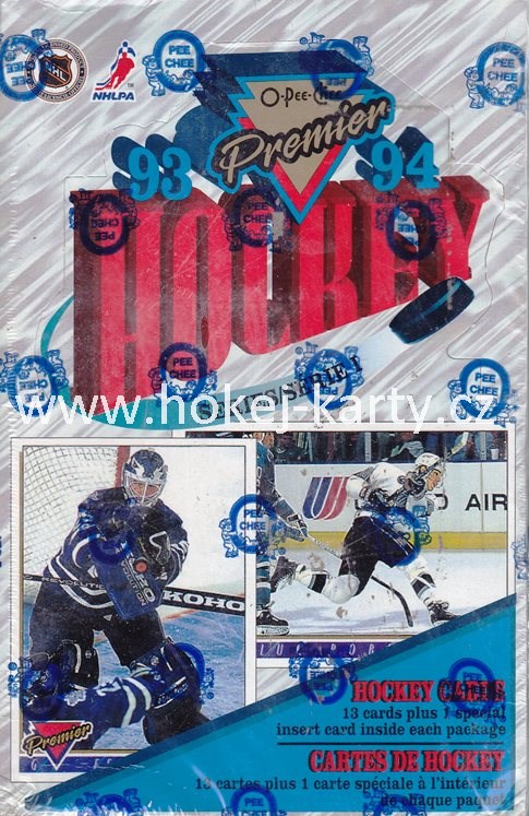 1993-94 O-Pee-Chee Premier Series 1 Hockey Box