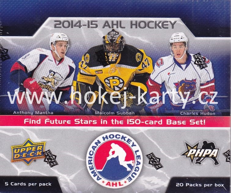 2014-15 Upper Deck AHL Hockey Hobby Box