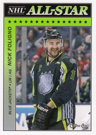 insert karta NICK FOLIGNO 15-16 OPC NHL All-Star číslo AS-2