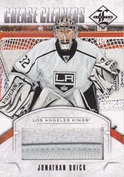 jersey prime karta JONATHAN QUICK 12-13 Limited Crease Cleaners /25