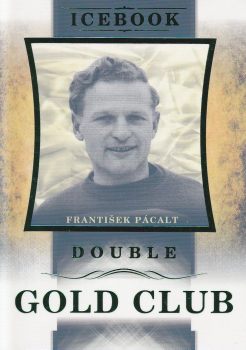 insert karta FRANTIŠEK PÁCALT 16-17 Icebook Gold Club Double Green /5