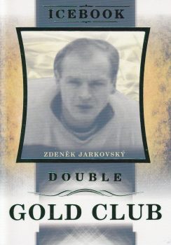 insert karta ZDENĚK JARKOVSKÝ 16-17 Icebook Gold Club Double Green /5