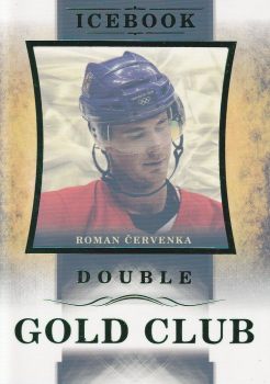 insert karta ROMAN ČERVENKA 16-17 Icebook Gold Club Double Green /5