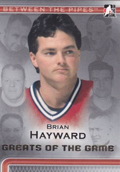 řadová karta BRIAN HAYWARD 06-07 BTP Greats of the Game číslo 81