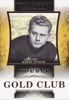 insert karta KAREL STIBOR 16-17 Icebook Gold Club Double /20