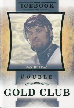 paralel karta JAN HLAVÁČ 16-17 Icebook Gold Club Double Green /5