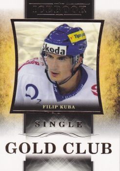 insert karta FILIP KUBA 16-17 Icebook Gold Club Single /20