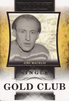 insert karta JIŘÍ MACELIS 16-17 Icebook Gold Club Single /20