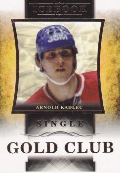 insert karta ARNOLD KADLEC 16-17 Icebook Gold Club Single /20