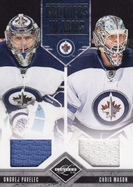 jersey karta PAVELEC/MASON 11-12 Limited Brothers in Arms /199