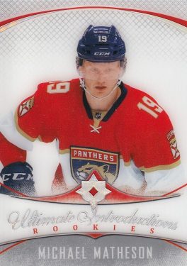 insert RC karta MICHAEL MATHESON 16-17 UD Ultimate Introductions Rookies