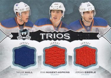 jersey karta HALL/NUGENT-HOPKINS/EBERLE 14-15 UD The CUP Trios /25