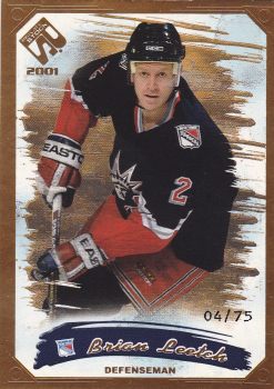 paralel karta BRIAN LEETCH 00-01 Private Stock Gold /75