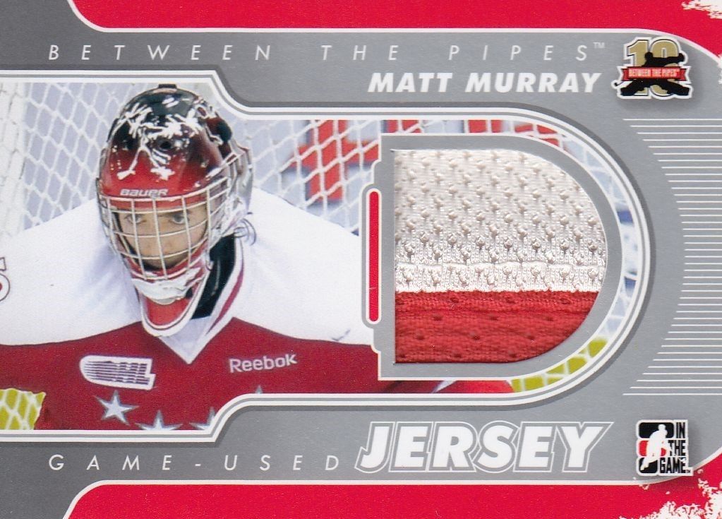 jersey karta MATT MURRAY 11-12 BTP Game-Used Jersey Silver /140