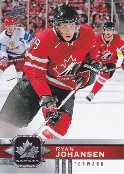 řadová karta RYAN JOHANSEN 17-18 Team Canada číslo 54