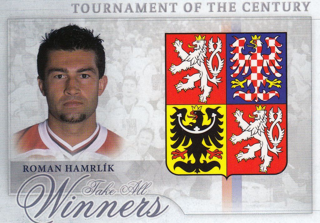 paralel karta ROMAN HAMRLÍK 17-18 OFS Tournament of the Century Parallel /300