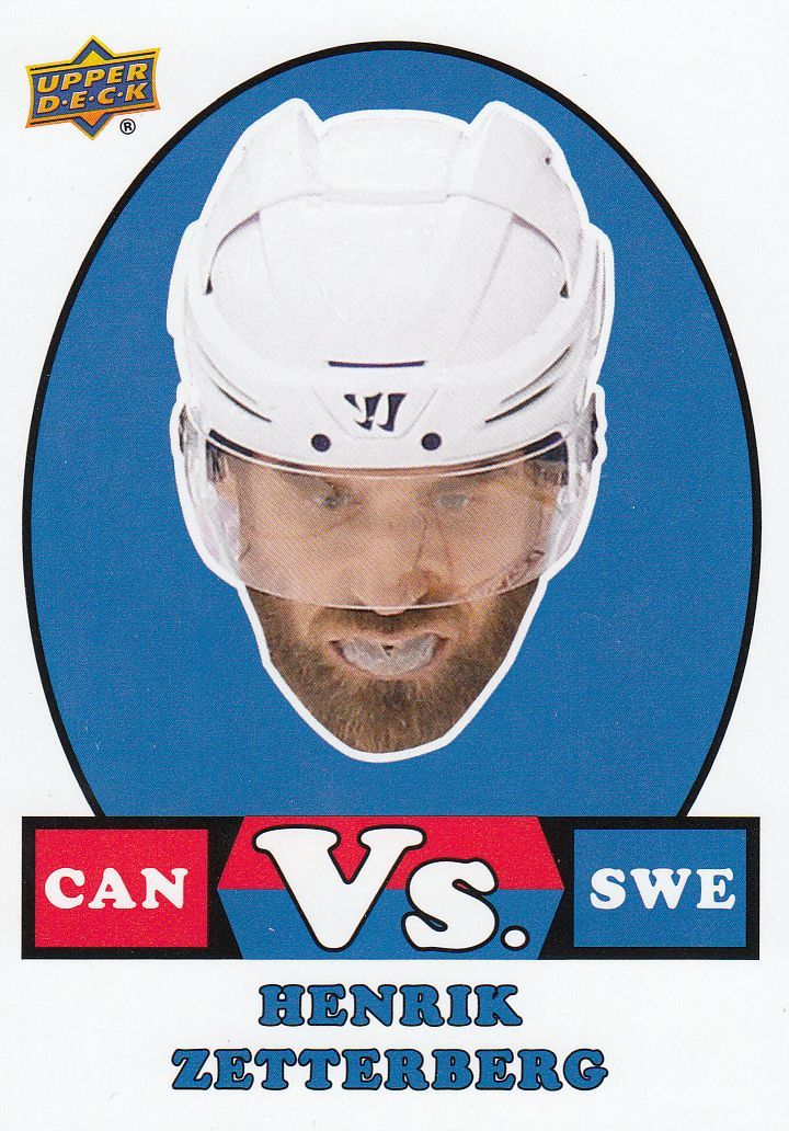 insert karta HENRIK ZETTERBERG 17-18 Team Canada VS číslo VS-12