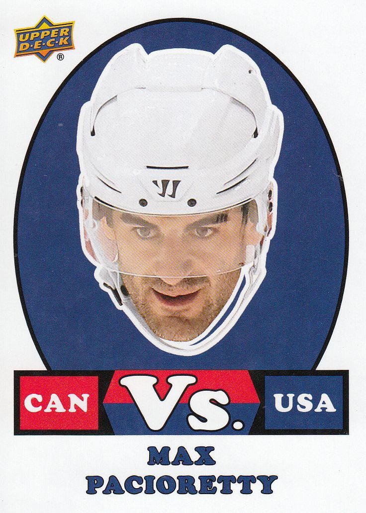 insert karta MAX PACIORETTY 17-18 Team Canada VS číslo VS-16