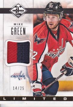 jersey karta MIKE GREEN 12-13 Limited Materials Prime /25