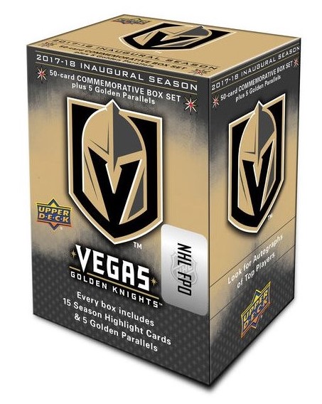 2017-18 Upper Deck Vegas Golden Knights Inaugural Season Box