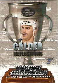 insert RC karta BARRET JACKMAN 02-03 Calder Hockey Calder Reflections 