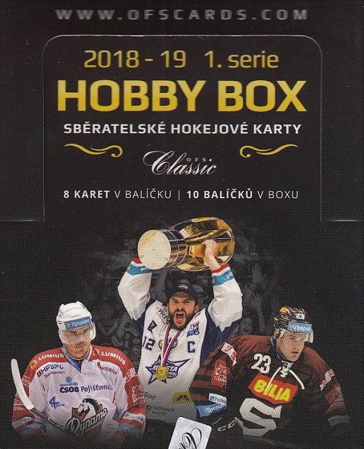 2018-19 OFS Classic Series 1 Hockey HOBBY Box