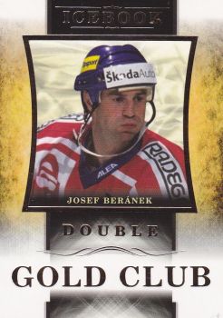 insert karta JOSEF BERÁNEK 16-17 Icebook Gold Club Double /20
