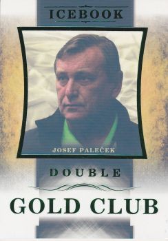 insert karta JOSEF PALEČEK 16-17 Icebook Gold Club Double Green /5