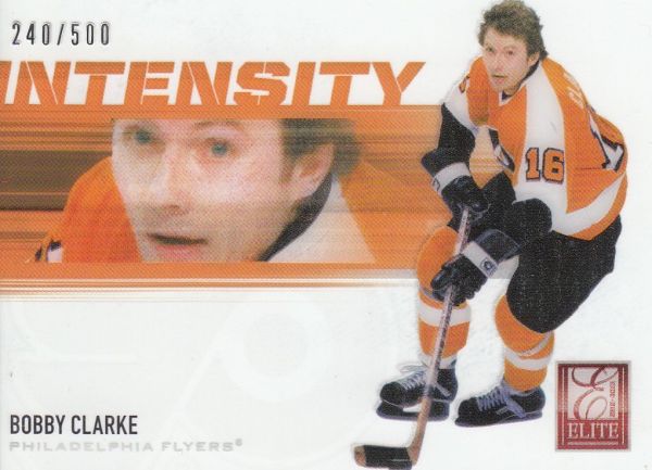 insert karta BOBBY CLARKE 12-13 Rookie Anthology Intensity /500