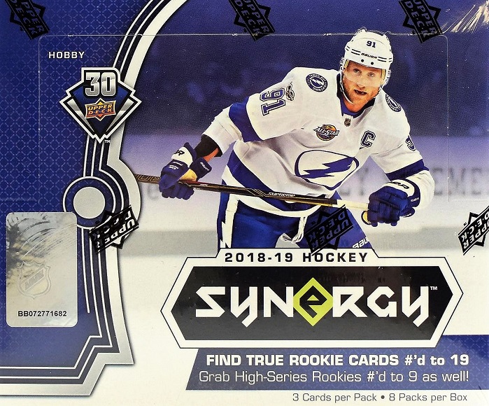 2018-19 UD Synergy Hockey Hobby Box