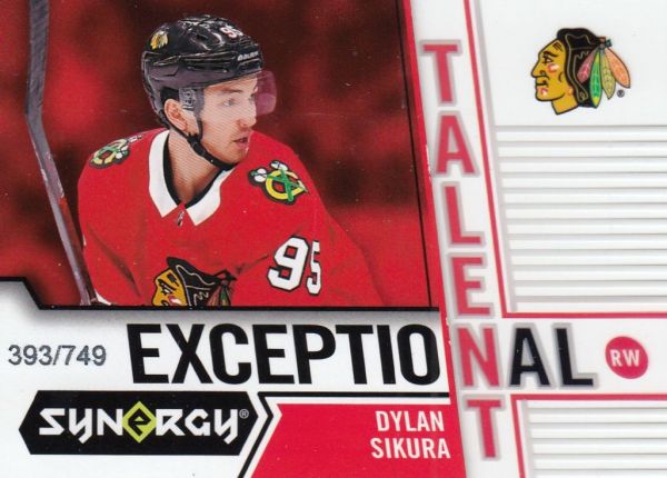 insert RC karta DYLAN SIKURA 18-19 Synergy Exceptional Talent /749