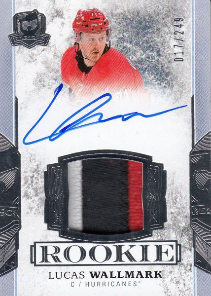 AUTO patch RC karta ROLAND McKEOWN 17-18 UD The Cup Rookie /249